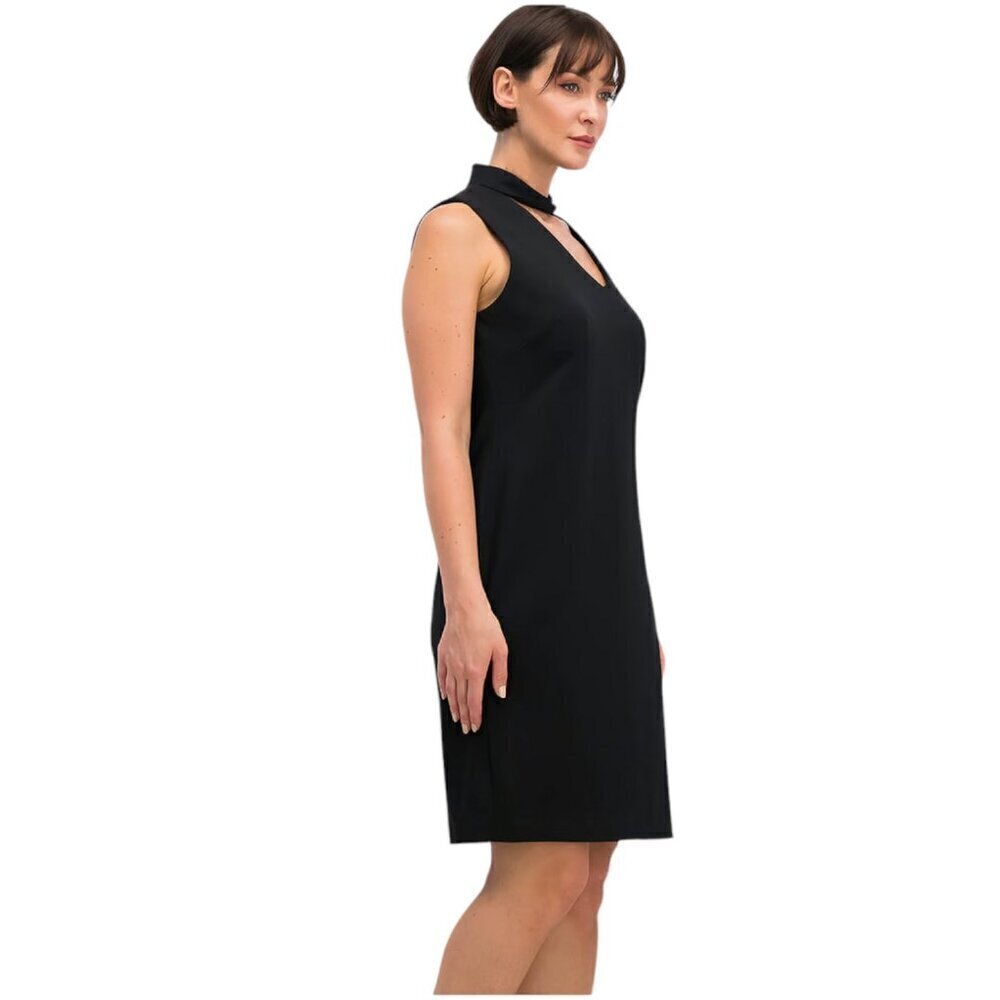 Calvin Klein Black Keyhole Sleeveless Sheath Dress, 8